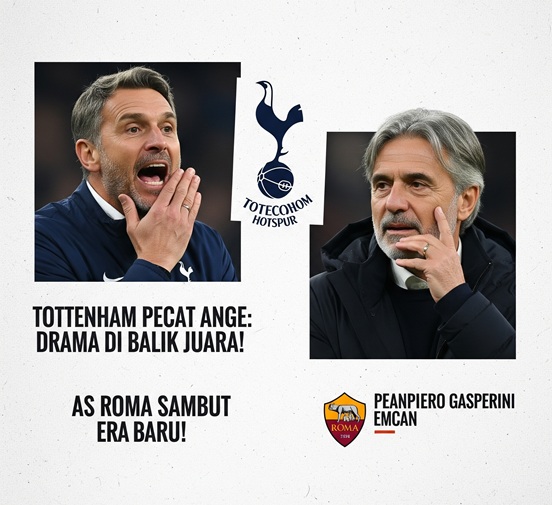 tottenham pecat ange Postecoglou