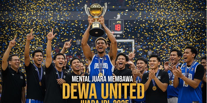 dewa united juara ibl