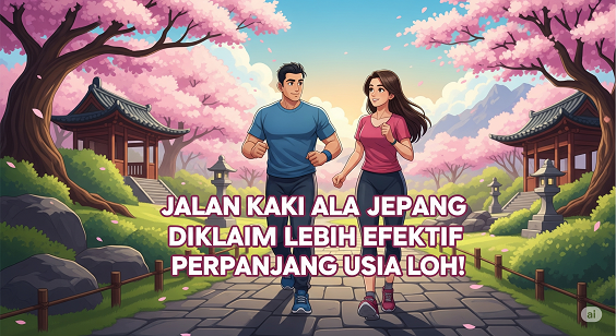 jalan kaki ala jepang