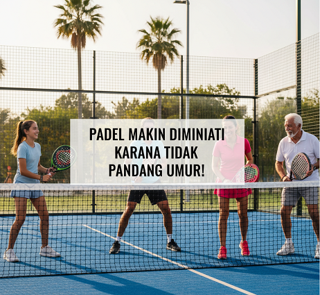 padel makin diminati
